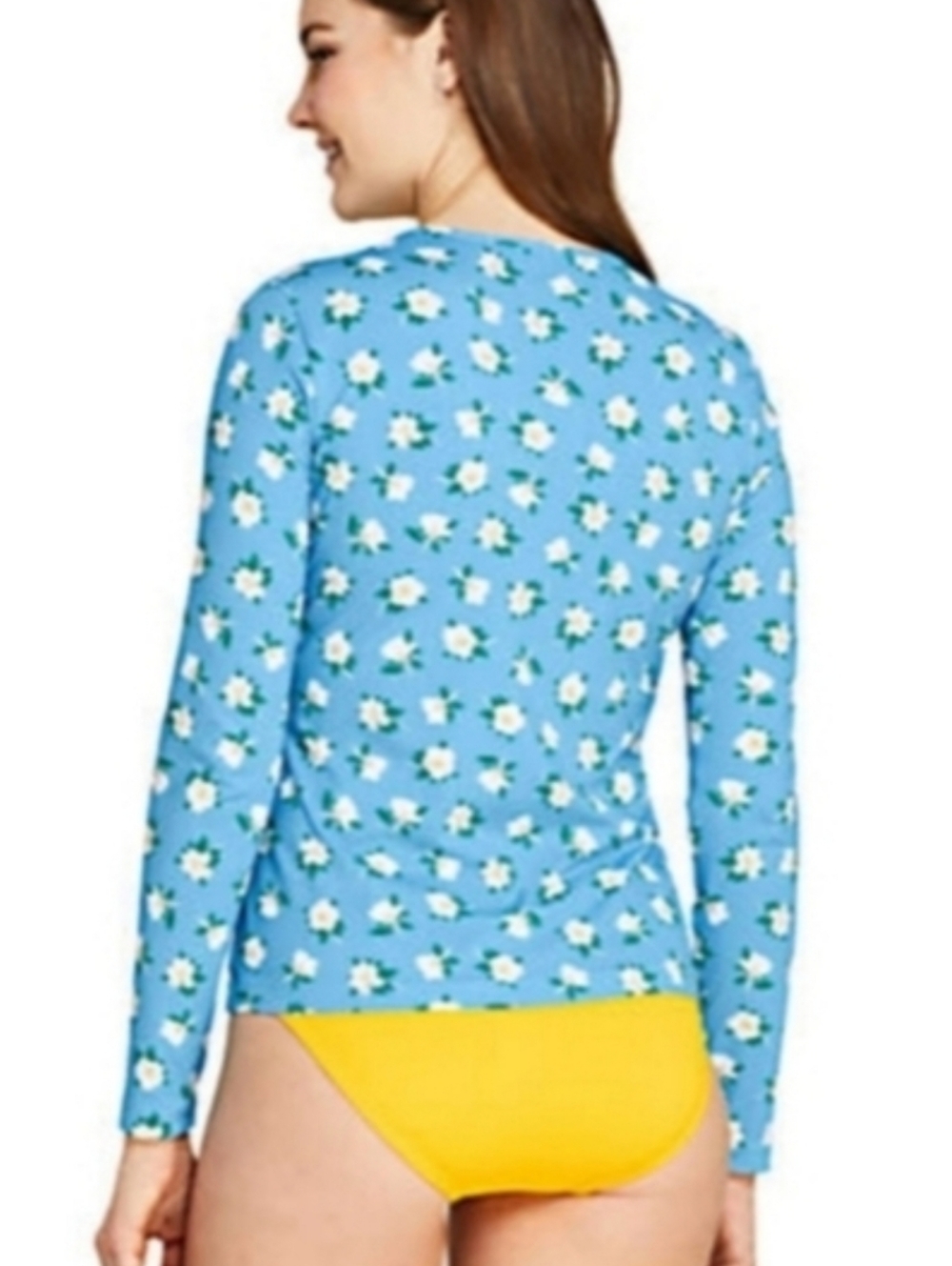 🆕️Magnolia Floral Print Rashguard top⛓️ - Picture 3 of 7